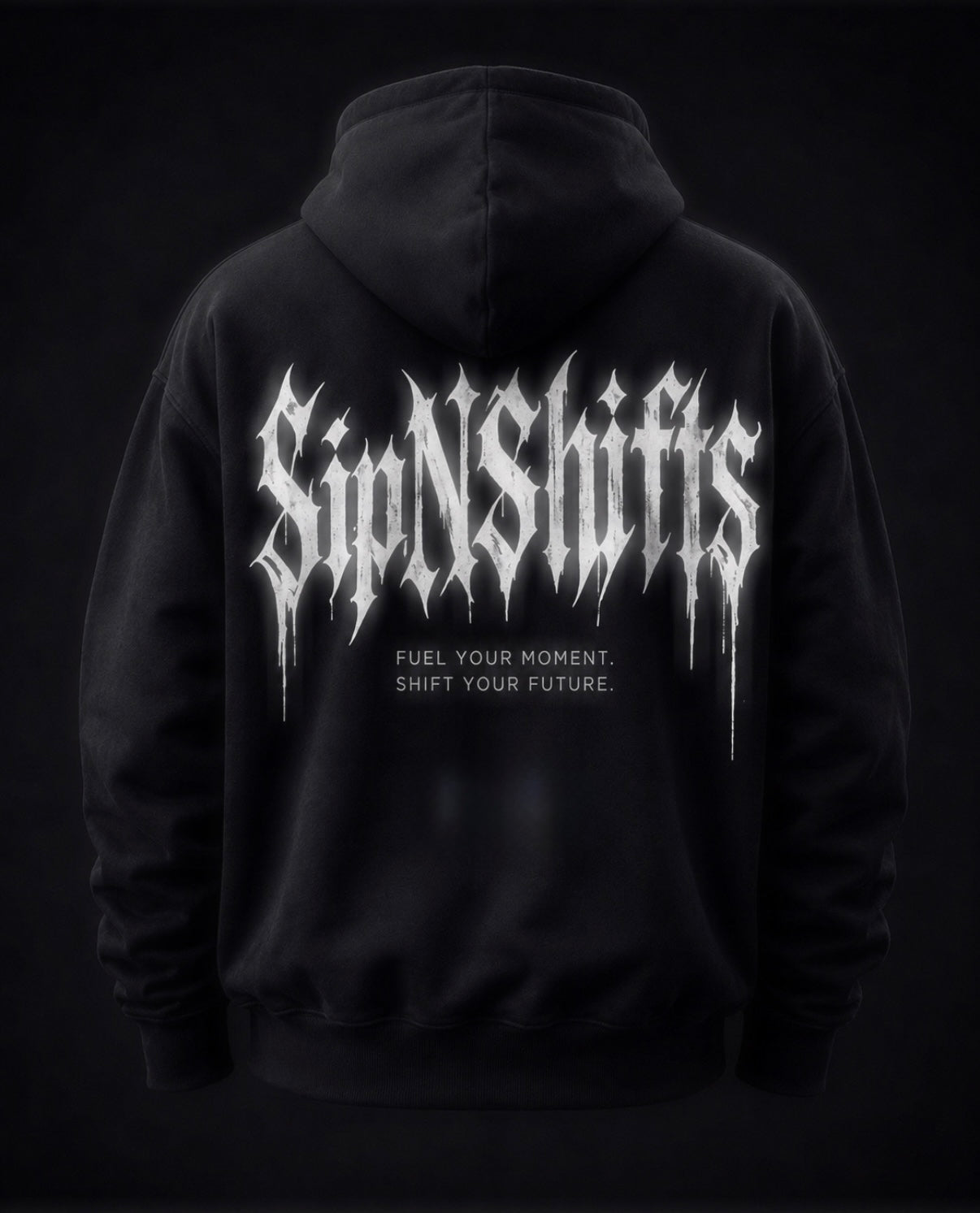 SIPNSHIFTS GOTHIC HOODIE