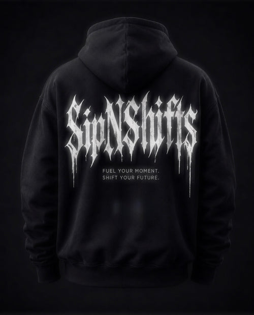 SIPNSHIFTS GOTHIC HOODIE